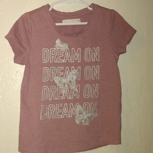 Girls Shirt Dream On | 6X